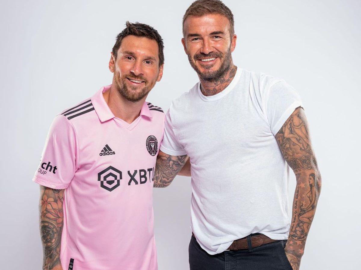 El mensaje de bienvenida de David Beckham a Messi por su llegada al Inter Miami