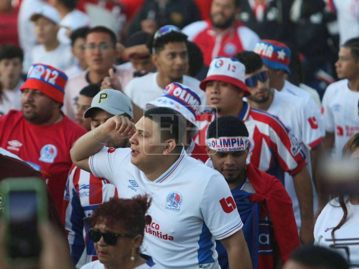 ¡Olimpismo a flor de piel! El carnaval de la Ultra Fiel previo a la final Olimpia - Marathón