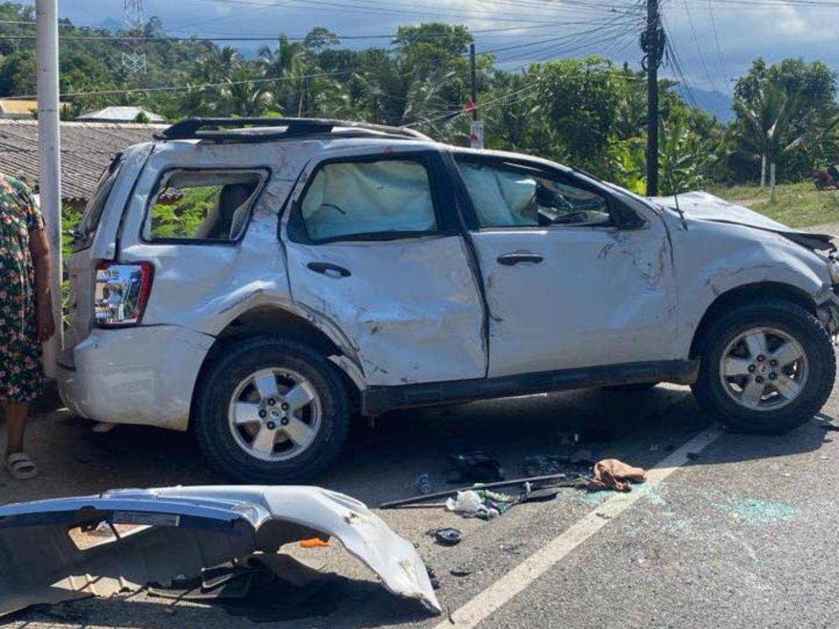 Jefferson Serrano, pequeño que murió tras colisión en Omoa; su hermano gemelo está herido