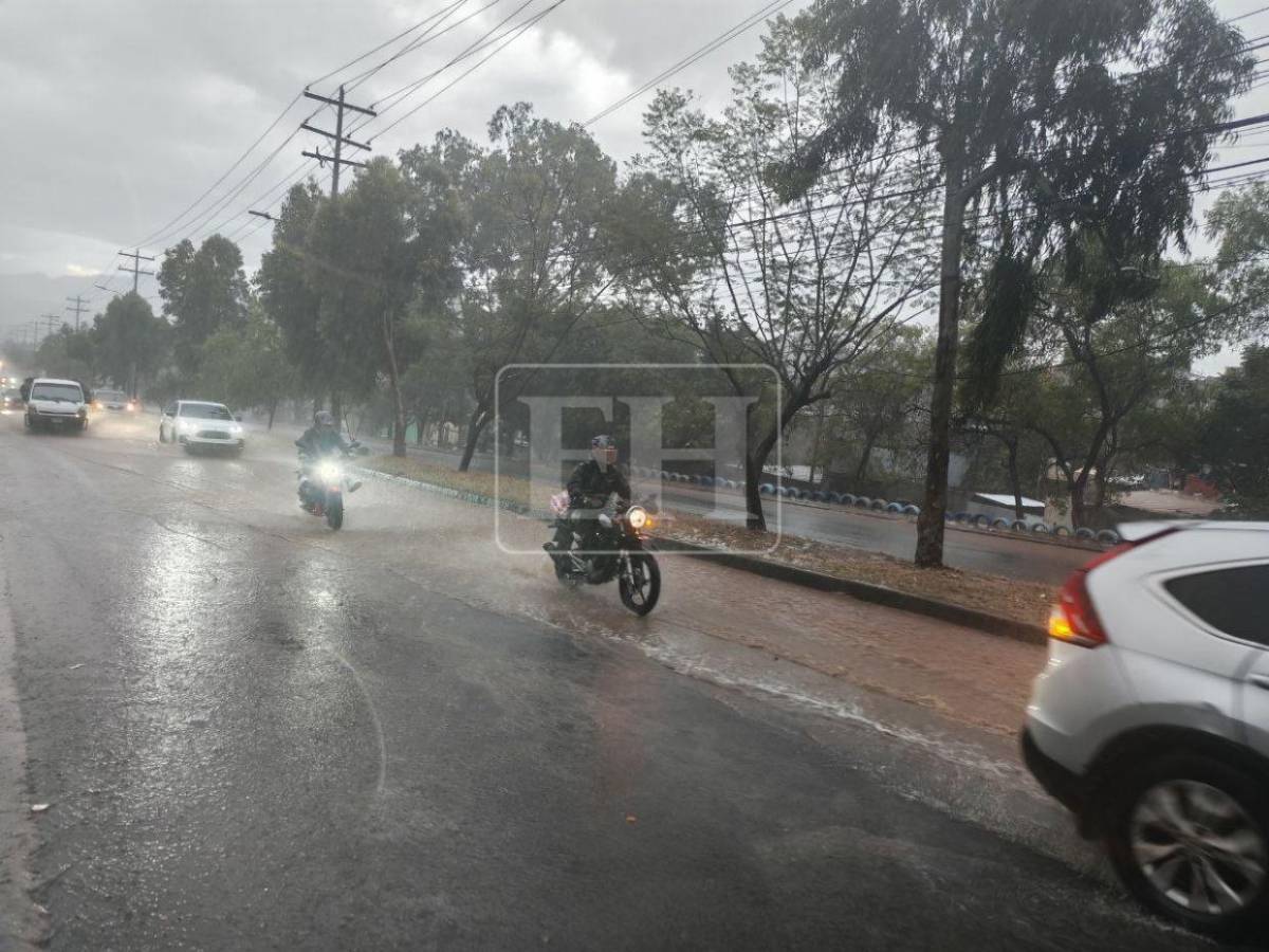 Honduras bajo influencia de una vaguada que dejará lluvias hasta el fin de semana