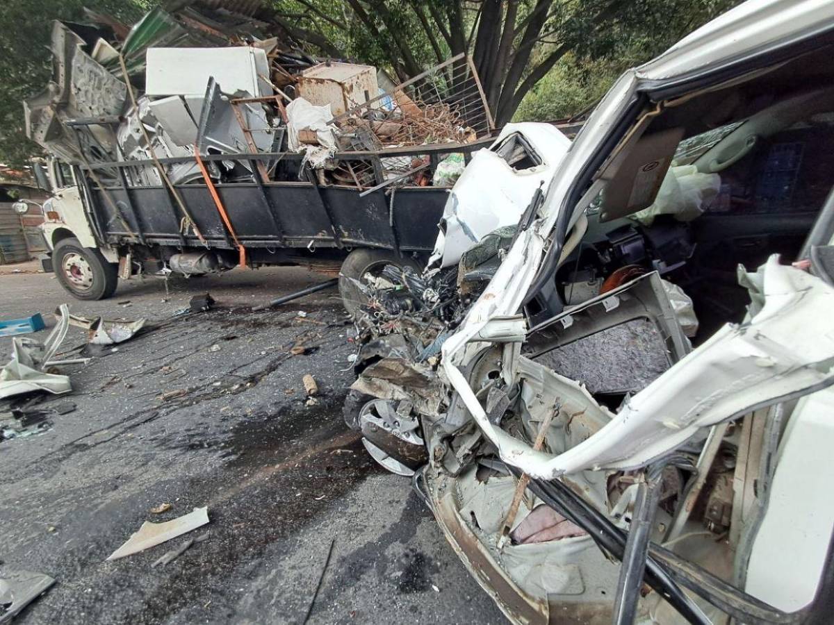 Se quedó dormido y se estrelló: adulto mayor sufre accidente en la salida al sur