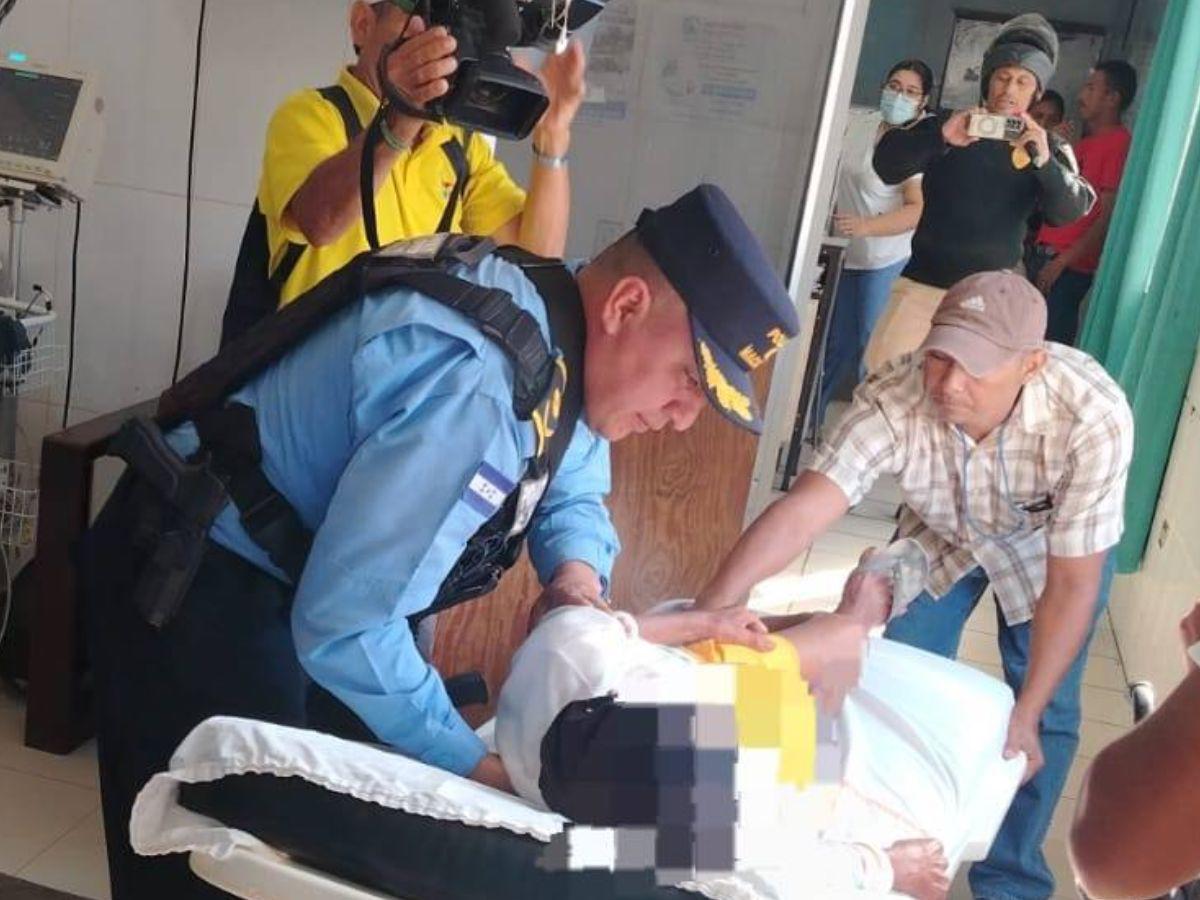 La abandonaron en una quebrada: rescatan a anciana de 95 años secuestrada en Yoro