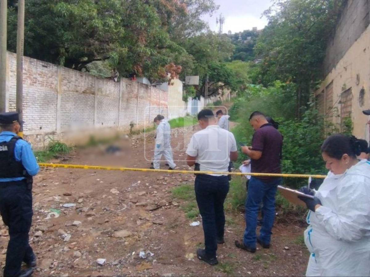Lo persiguieron hasta matarlo: acribillan a un hombre en la colonia Santa Isabel de Tegucigalpa