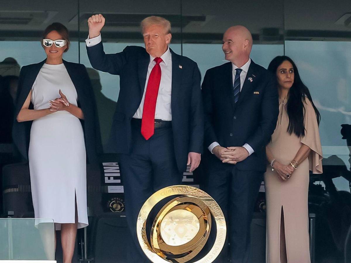 Trump, J Balvin y otros famosos presentes en la final del Mundial de Clubes 2025
