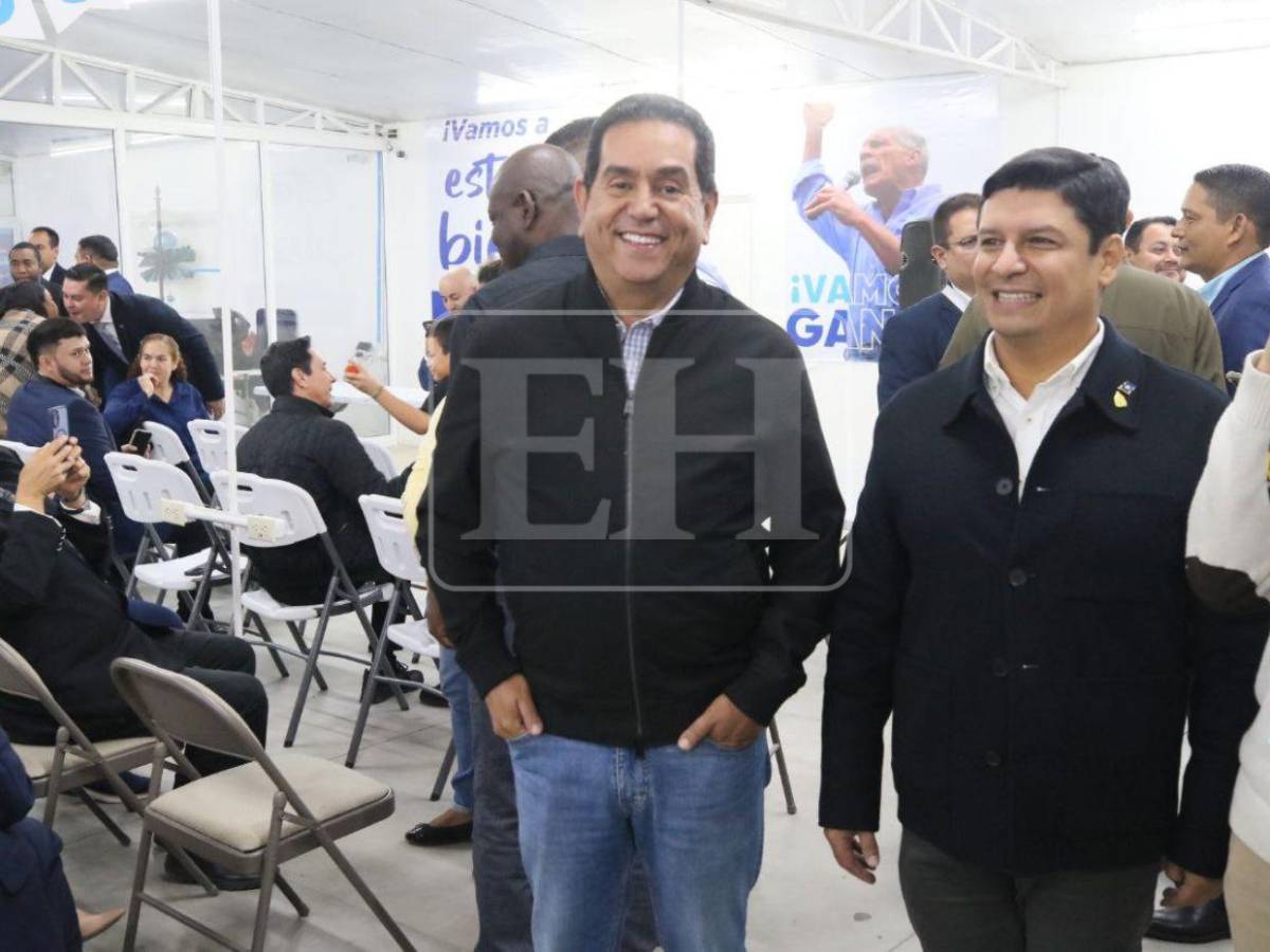 Así llegaron los diputados electos del Partido Nacional a retirar sus credenciales