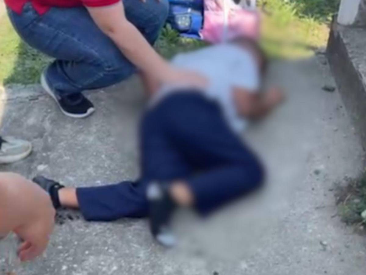 Regresaban de la escuela: un  niño muerto y seis heridos deja colisión en Omoa