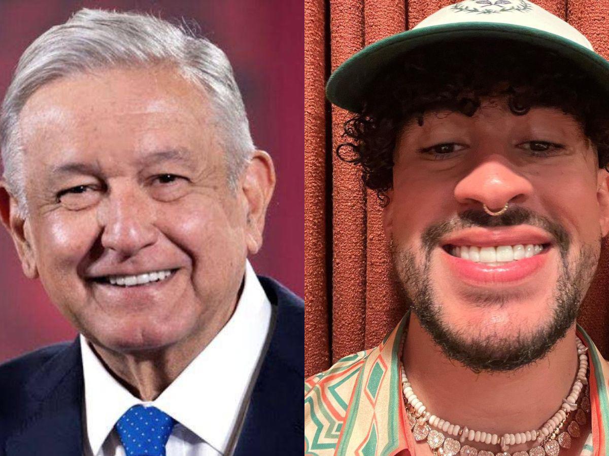 AMLO pide a Bad Bunny hacer un concierto gratis en México
