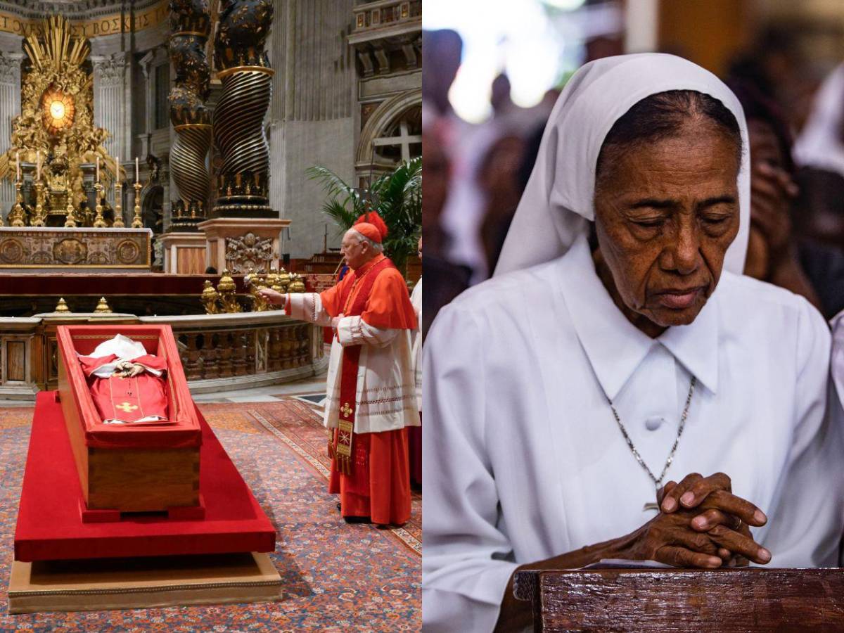 Las 20 imágenes más impactantes del funeral del papa Francisco en Roma Las 20 imágenes más impactantes del funeral del papa Francisco en Roma
