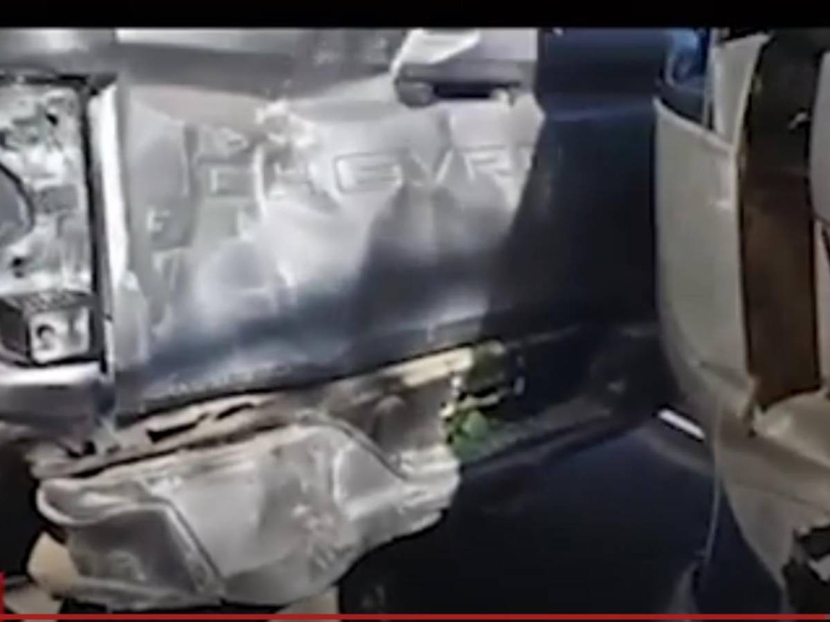 Futbolista de la Liga Nacional de Honduras sufre aparatoso accidente en Yoro