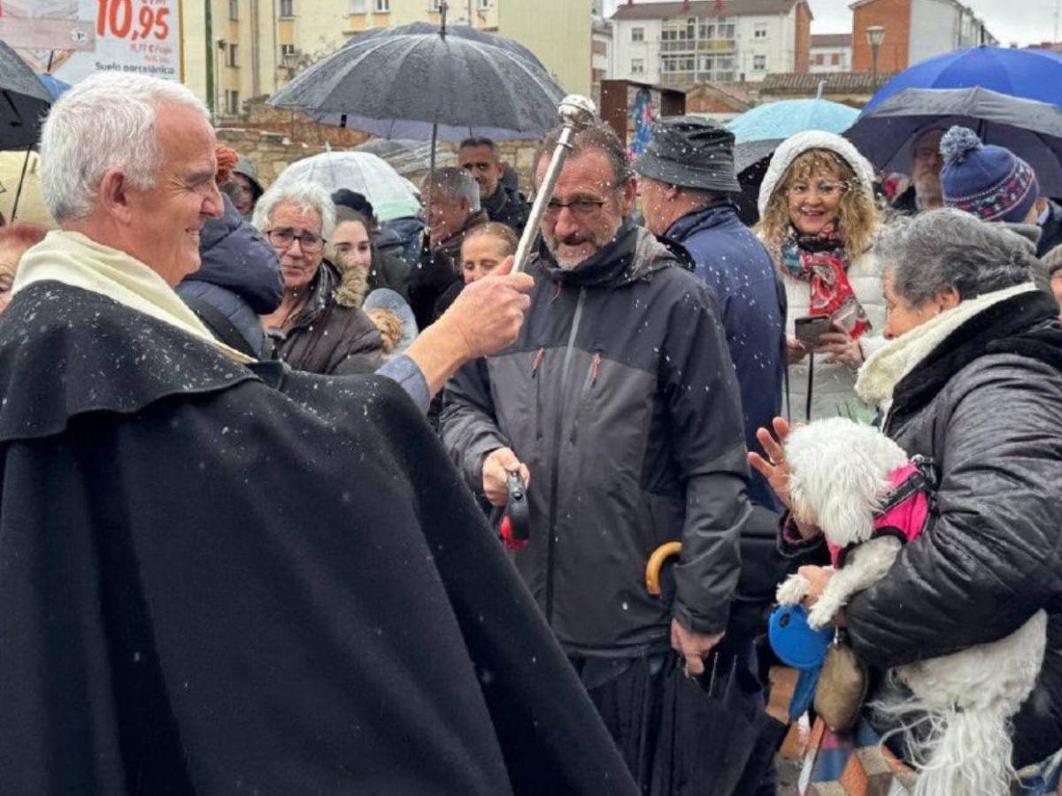 Entre patitas y bendiciones: la emotiva bendición de mascotas en San Antonio de Abad