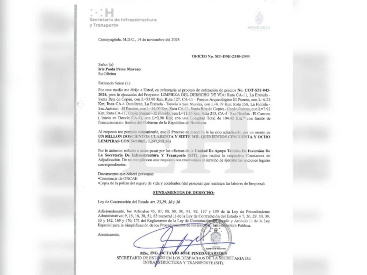 Hija de adinerada familia en Copán y excuñada de Isis Cuellar recibió millonaria cifra del gobierno