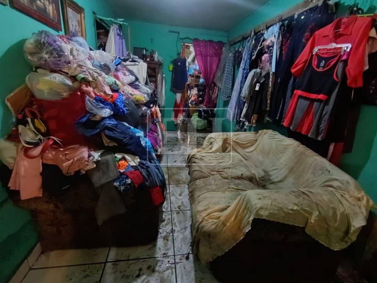 Desastre: así quedó San Pedro Sula ante las lluvias e inundaciones