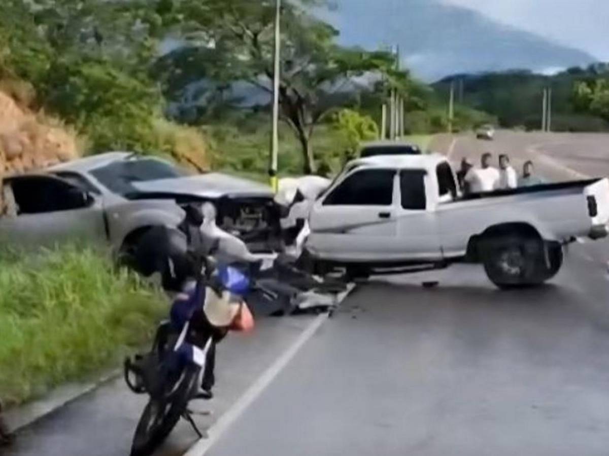 Las imágenes del brutal choque en Canal Seco que dejó dos muertos