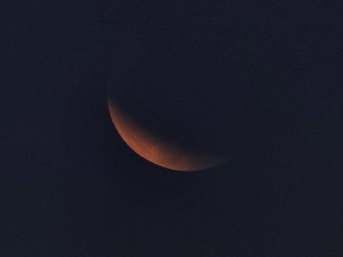 EN IMÁGENES: así se vio el eclipse lunar este martes 3 de marzo