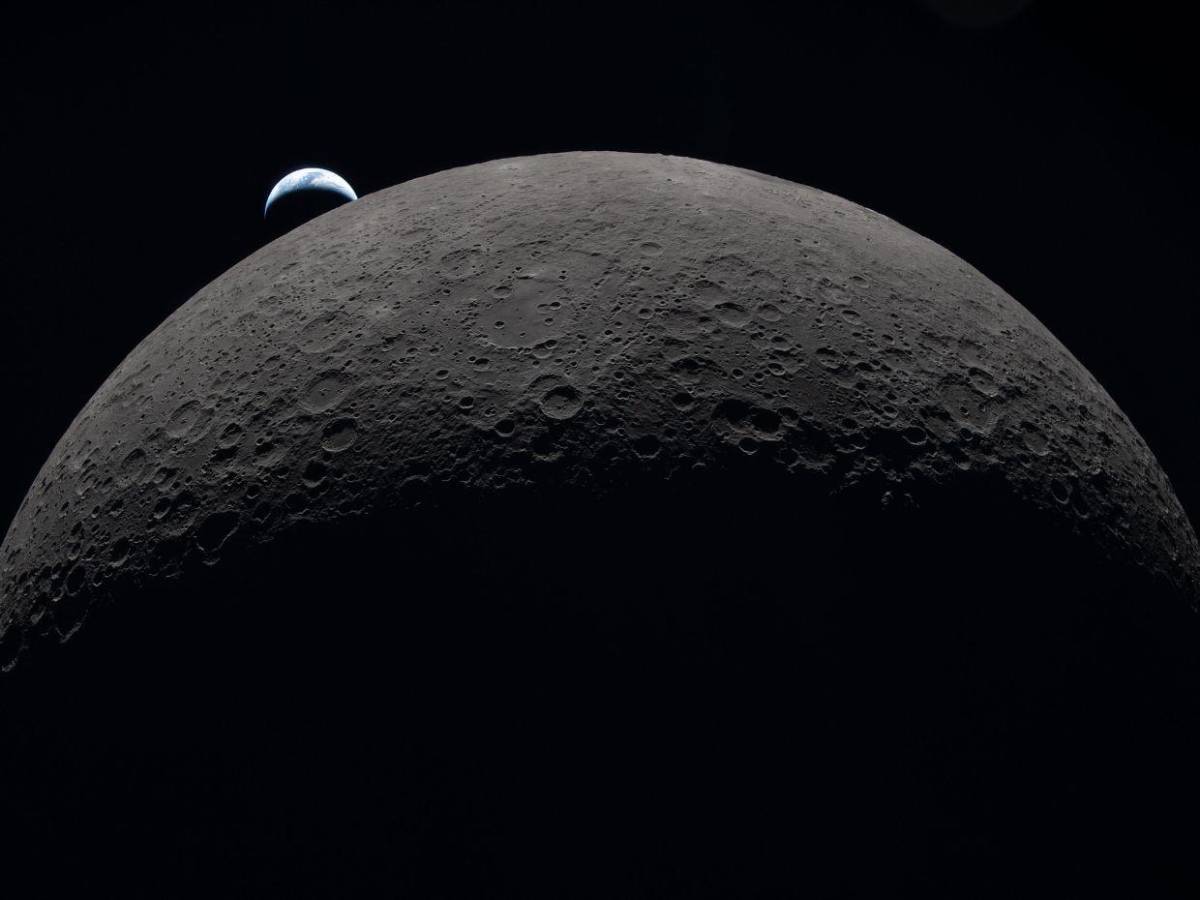 Las nuevas fotos del lado oculto de la Luna captadas por Artemis II