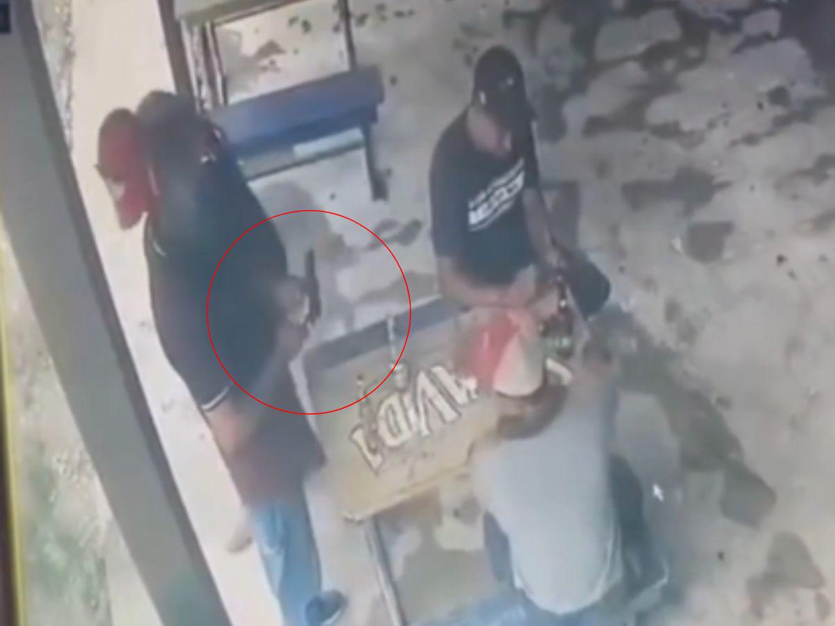 Cámaras captaron el crimen de Juan Bautista: sicario lo saludó y después lo asesinó en Olancho