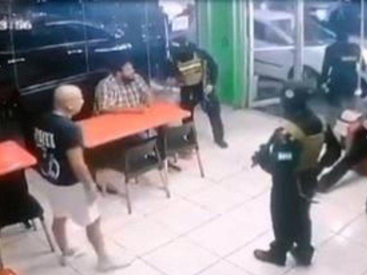 Miembros de la Pandilla 18 fueron los que asaltaron autolote en San Pedro Sula