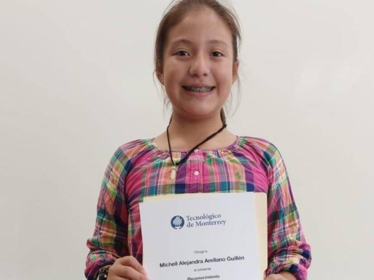 Michelle Arellano, la niña de genio de nueve años que está lista para estudiar medicina