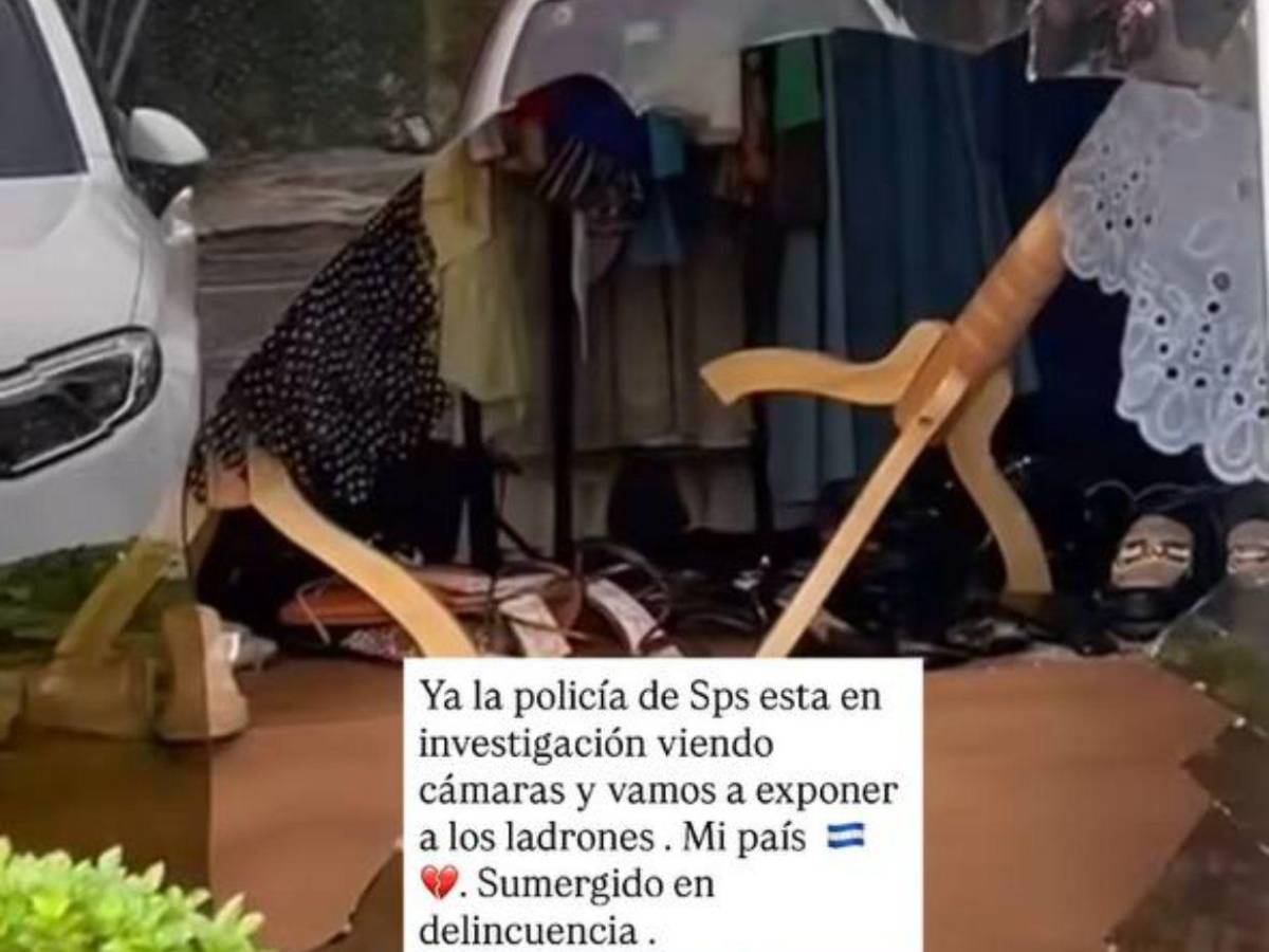 Cuadro a cuadro: asaltan negocio de Facundo Caballero en San Pedro Sula