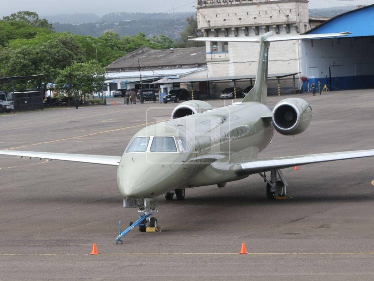 Las imágenes del polémico avión presidencial que Honduras subasta este viernes
