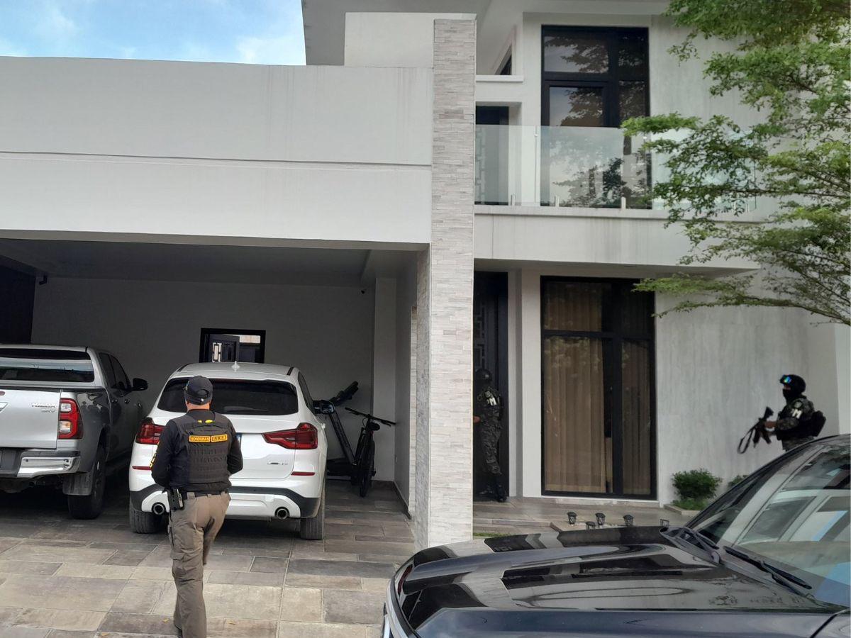 MP le allanó lujosas casas y negocios: diputado Elencoff habría sido financiado por Midence Oquelí