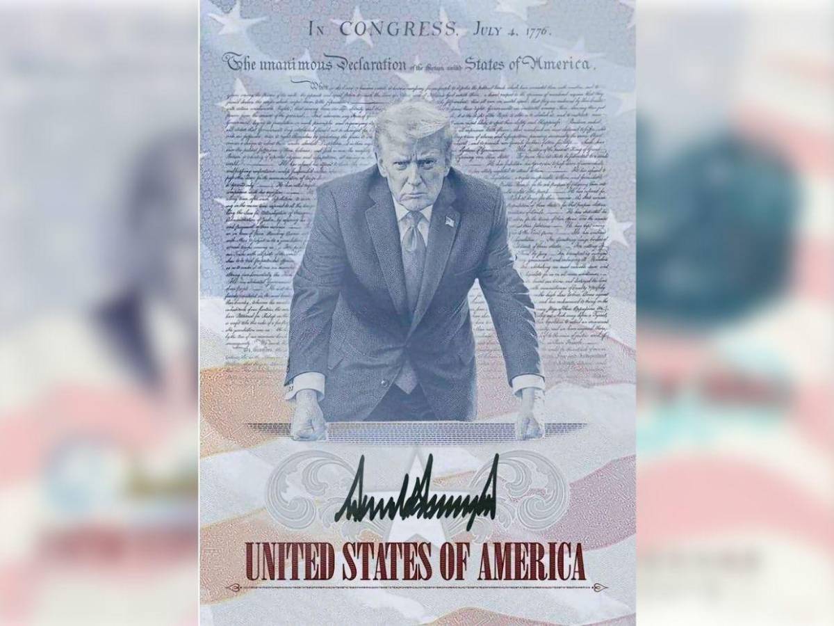 Con el rostro de Trump: así lucirá  la nueva edición del pasaporte de EE UU a partir del 8 de agosto