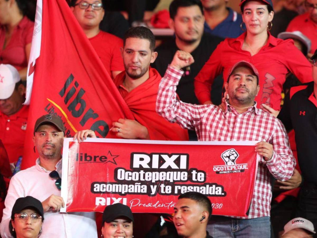 Así se celebró la Asamblea Extraordinaria de Libre en apoyo a Rixi Moncada