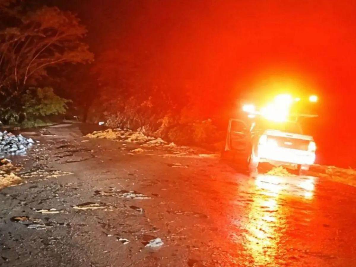 Quedaron atrapados entre los amasijos: Aron y Jasiel, las víctimas del accidente de rastra en Olancho
