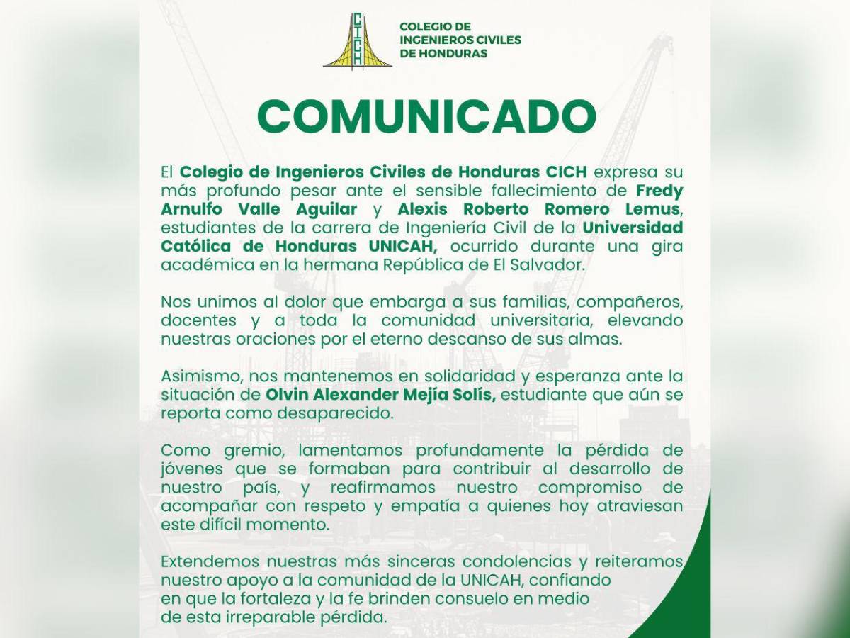 Alexis Romero, hondureño ahogado en El Salvador, era sobrino de un regidor municipal