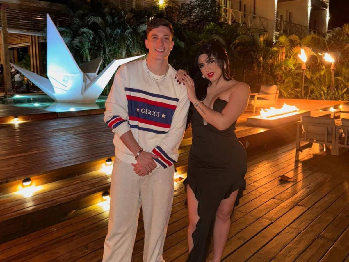 Roxanna Somoza con el corazón dividido en el partido entre tiktokers de Honduras y Brasil