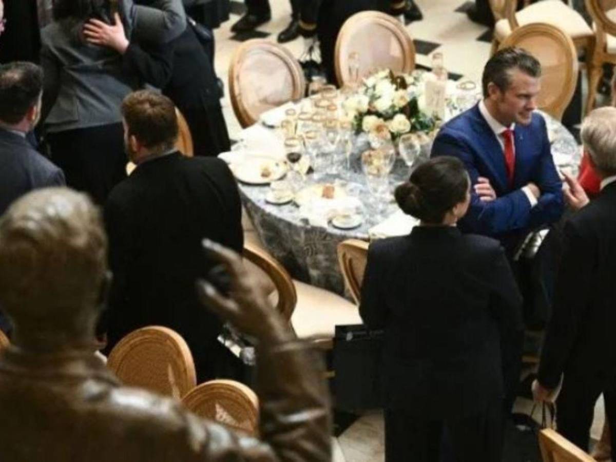 El menú que se sirvió en la primera comida oficial de Trump como presidente