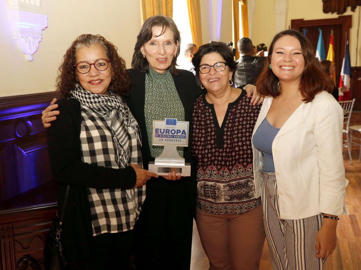 Centro de Derechos de Mujeres de Honduras recibe Premio Europa de Derechos Humanos