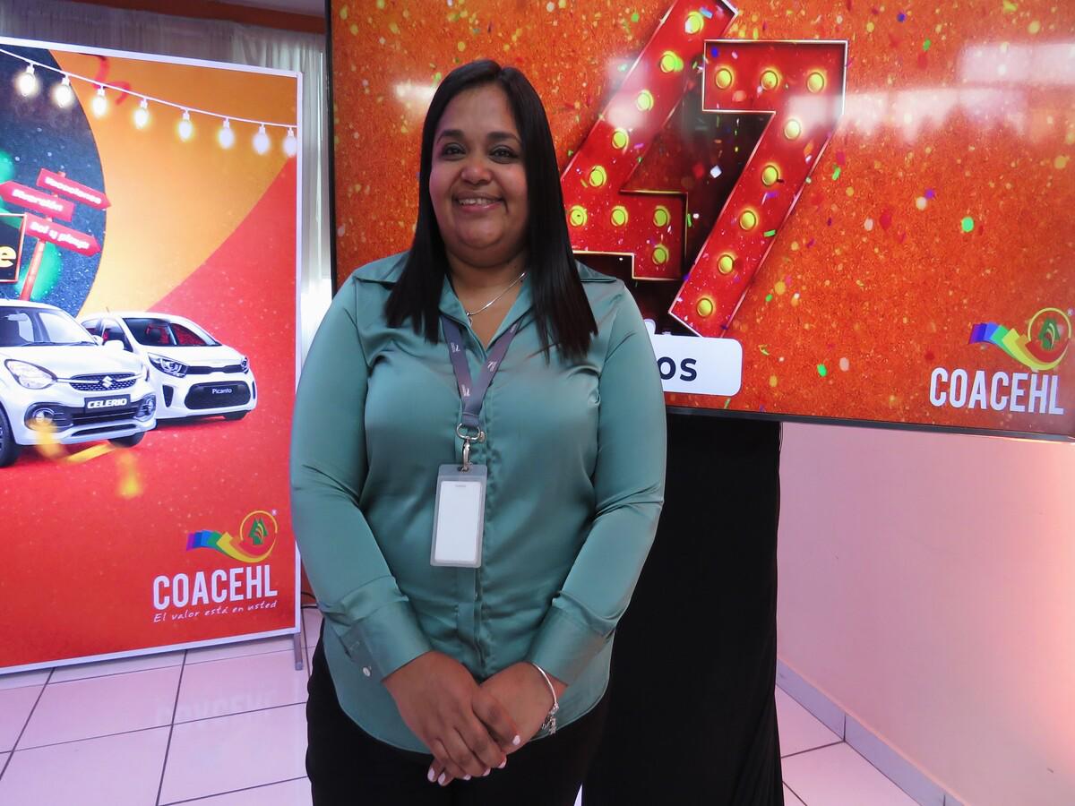 <i>Magda Benítez, gerente general de la Cooperativa COACEHL.</i>
