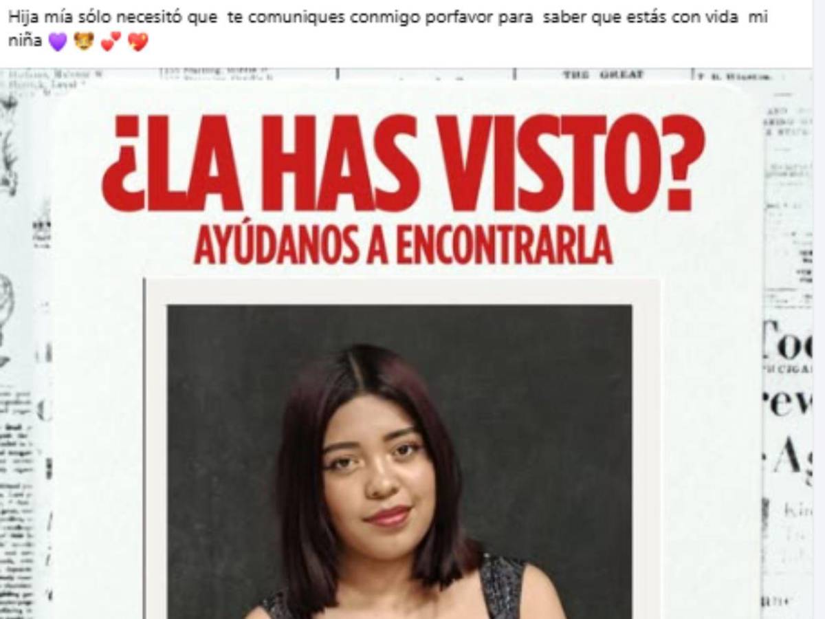 “Necesito saber que estás con vida, mi niña”: último mensaje de la madre de Cinthia antes de su muerte