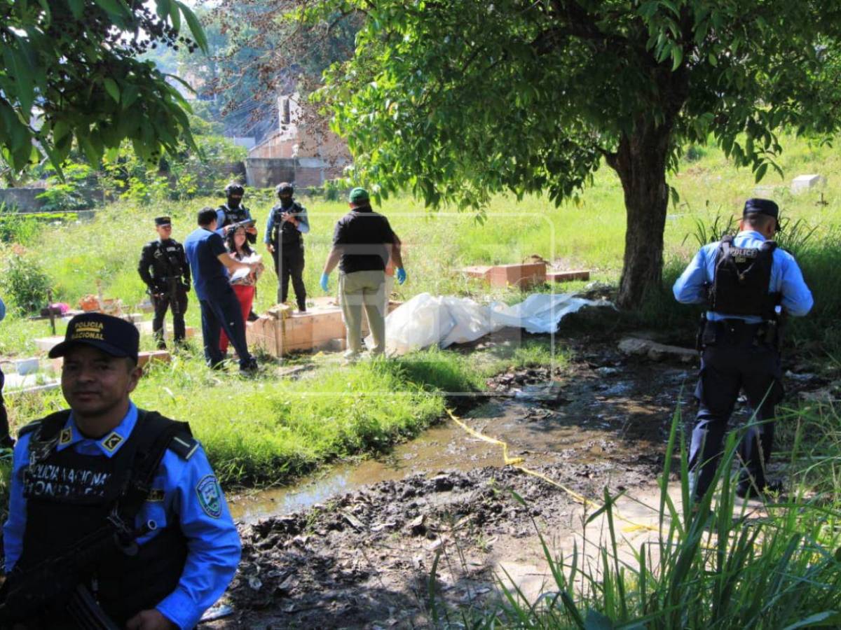 Lo que se sabe del cuerpo encontrado dentro de un pozo en un cementerio de la capital