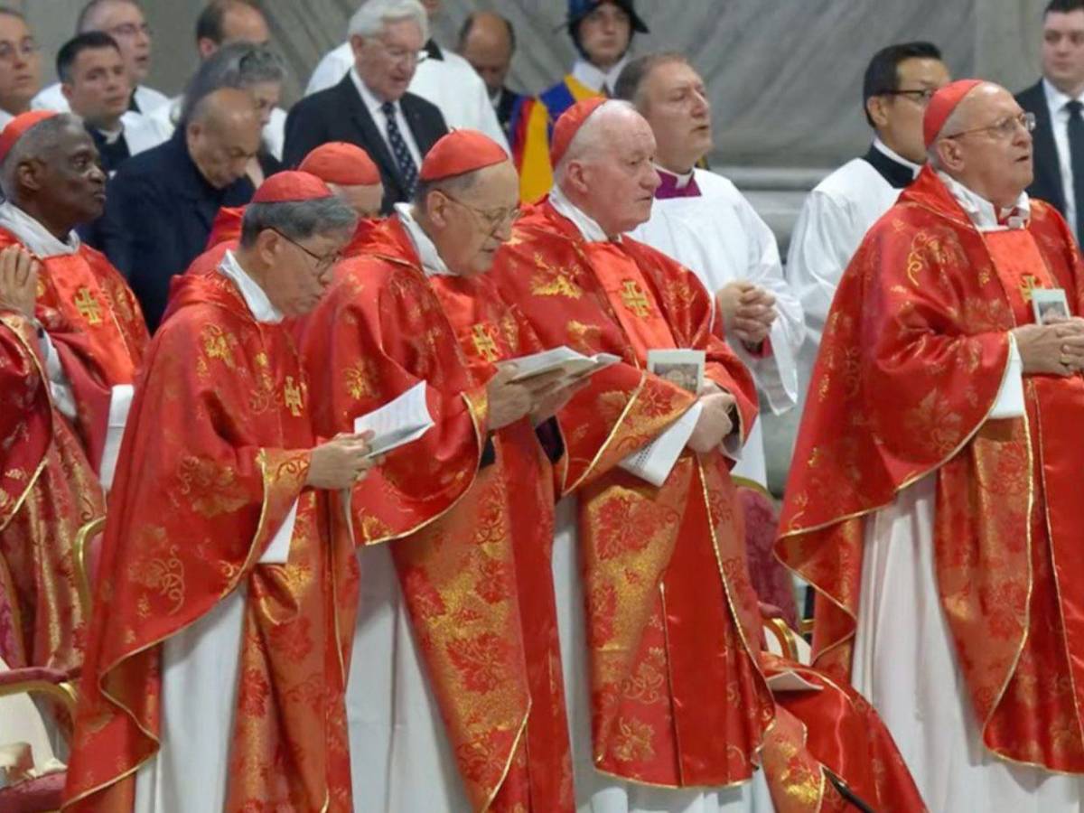 Con multitud de fieles y oraciones: así fue la misa Pro eligendo pontífice en el Vaticano