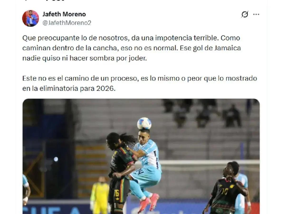 Fracaso: Carlos Pavón no perdona a jugadores de selección de Honduras