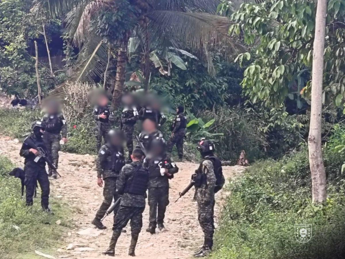 En fotos: revelan cómo fue el enfrentamiento en Atlántida que dejó cinco personas muertas