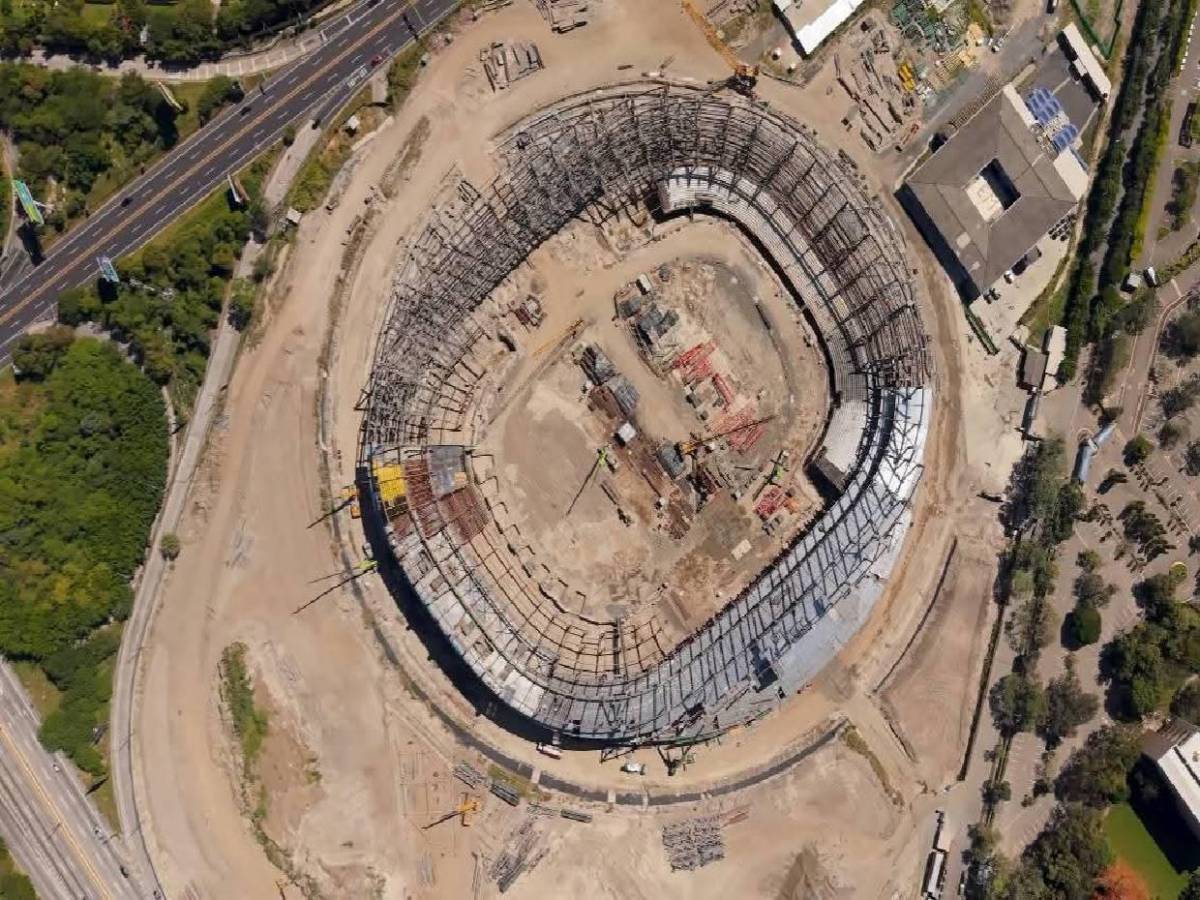 Estadio más grande de Centroamérica: Así avanza la construcción del moderno recinto en El Salvador