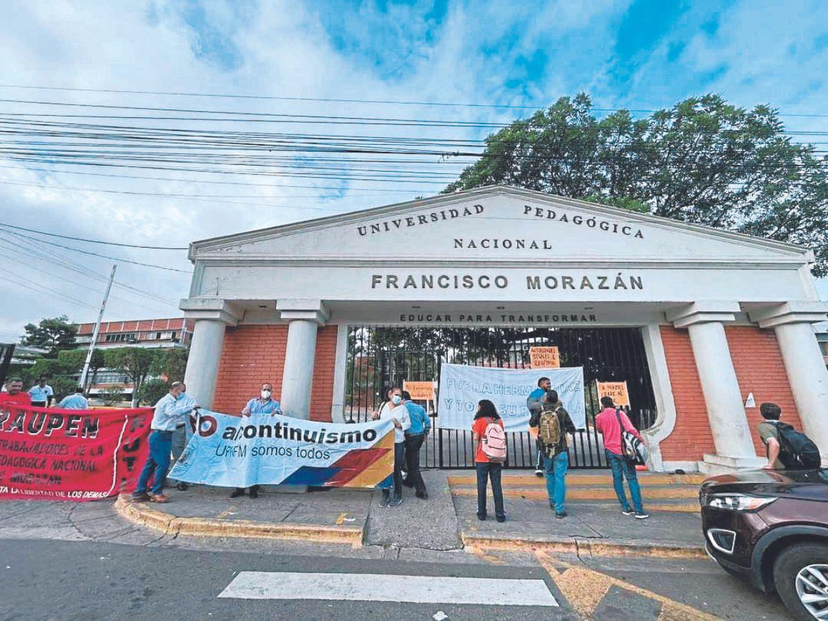 Alumnos denuncian persecución de autoridades por protestas en la UPNFM