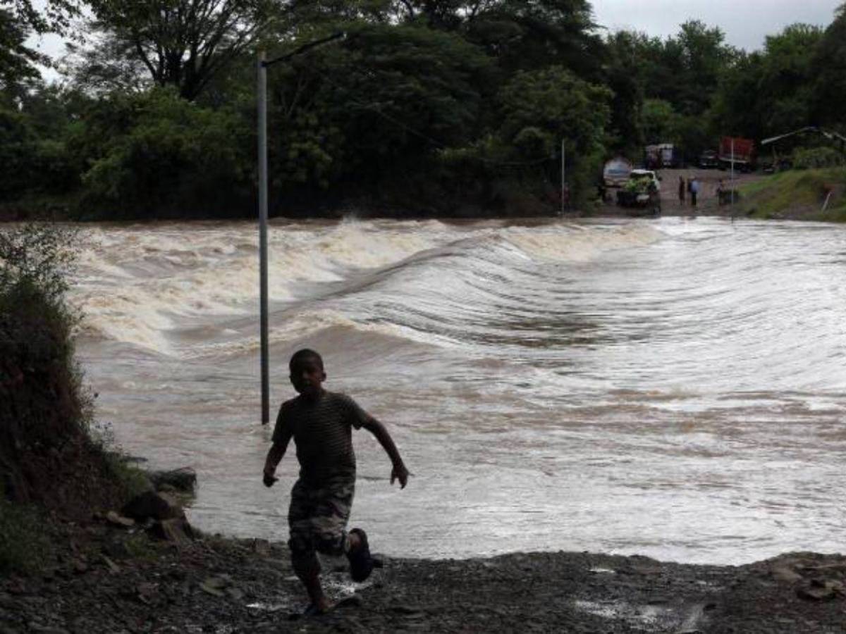 ¿Cuáles son los ríos que se desbordan durante las lluvias en Honduras?