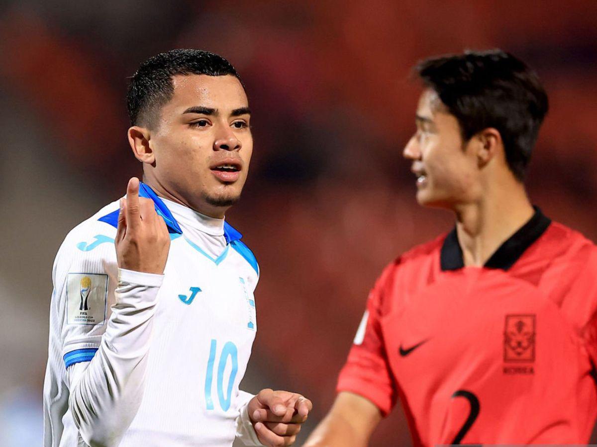 Honduras deja escapar el triunfo e iguala 2-2 con Corea del Sur en Mundial Sub-20