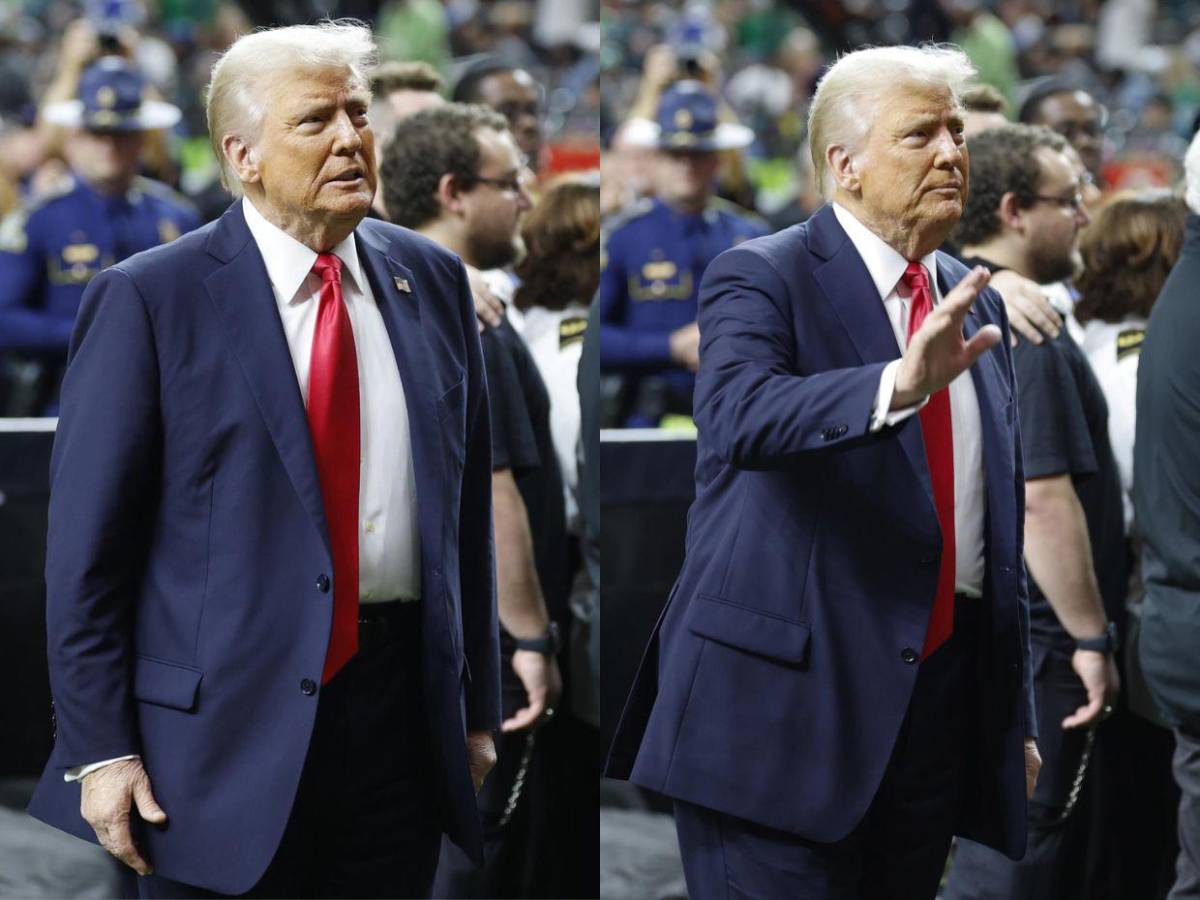 Acompañado de su hija y saludando a los Chiefs: así fue captado Donald Trump en el Super Bowl 2025