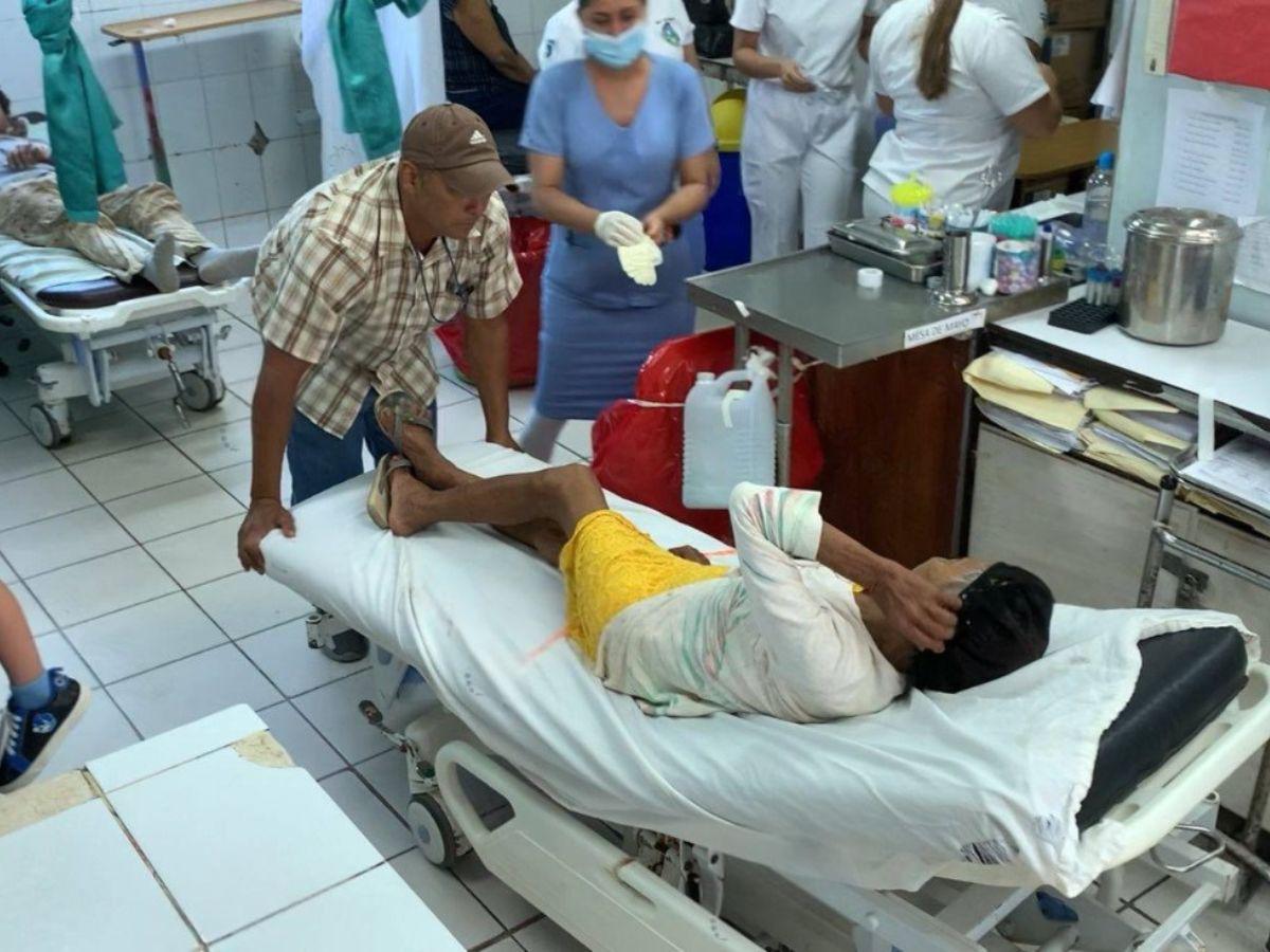 La abandonaron en una quebrada: rescatan a anciana de 95 años secuestrada en Yoro