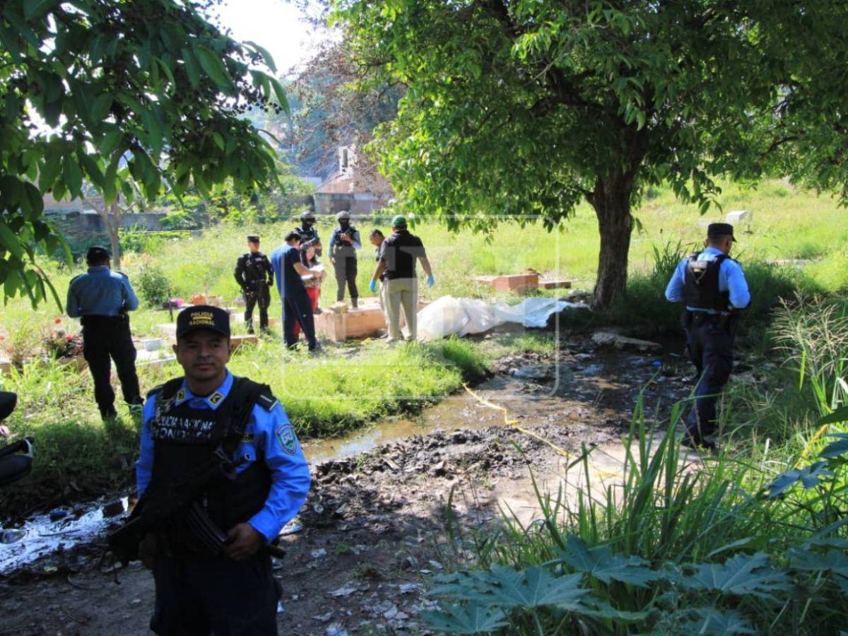 Lo que se sabe del cuerpo encontrado dentro de un pozo en un cementerio de la capital