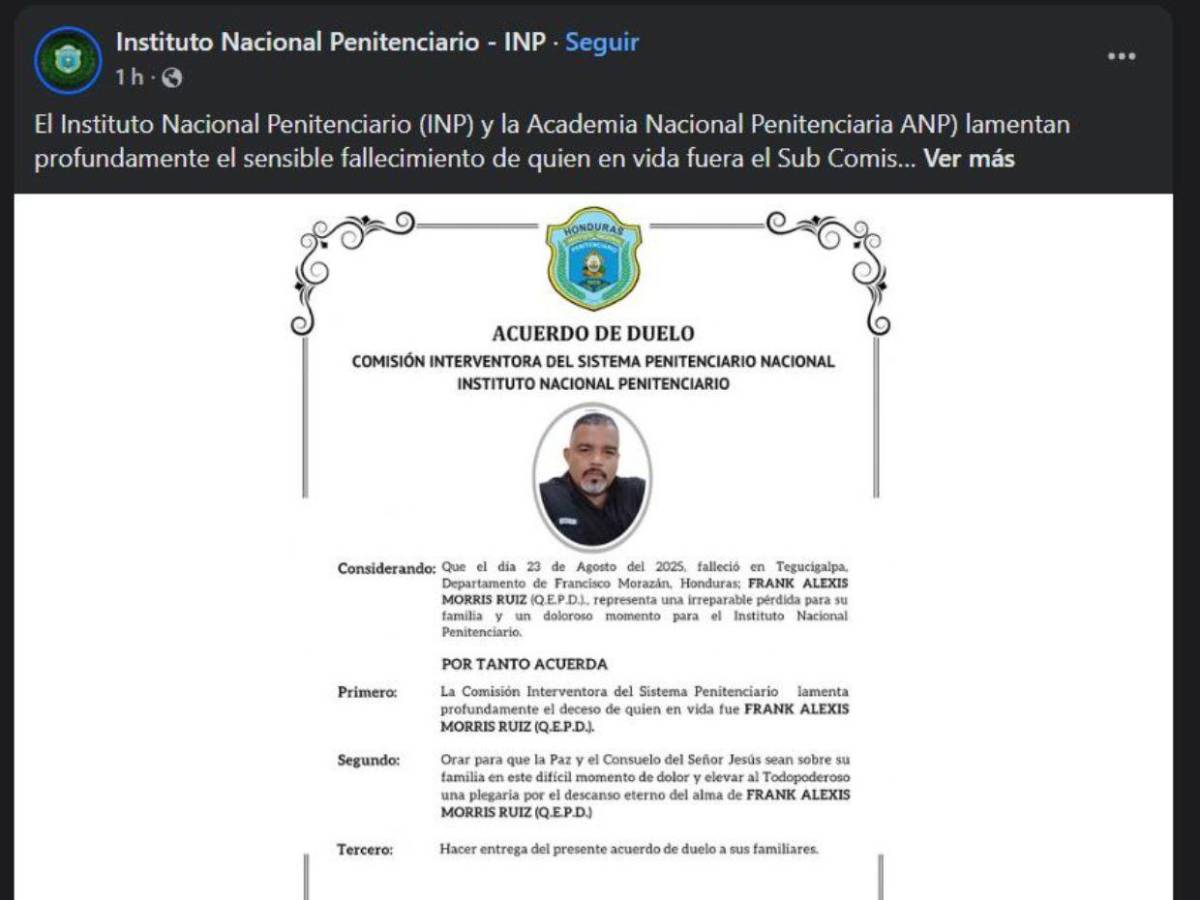 ¿Quién era Frank Morris, el jefe de Inteligencia del INP que murió en un asalto?