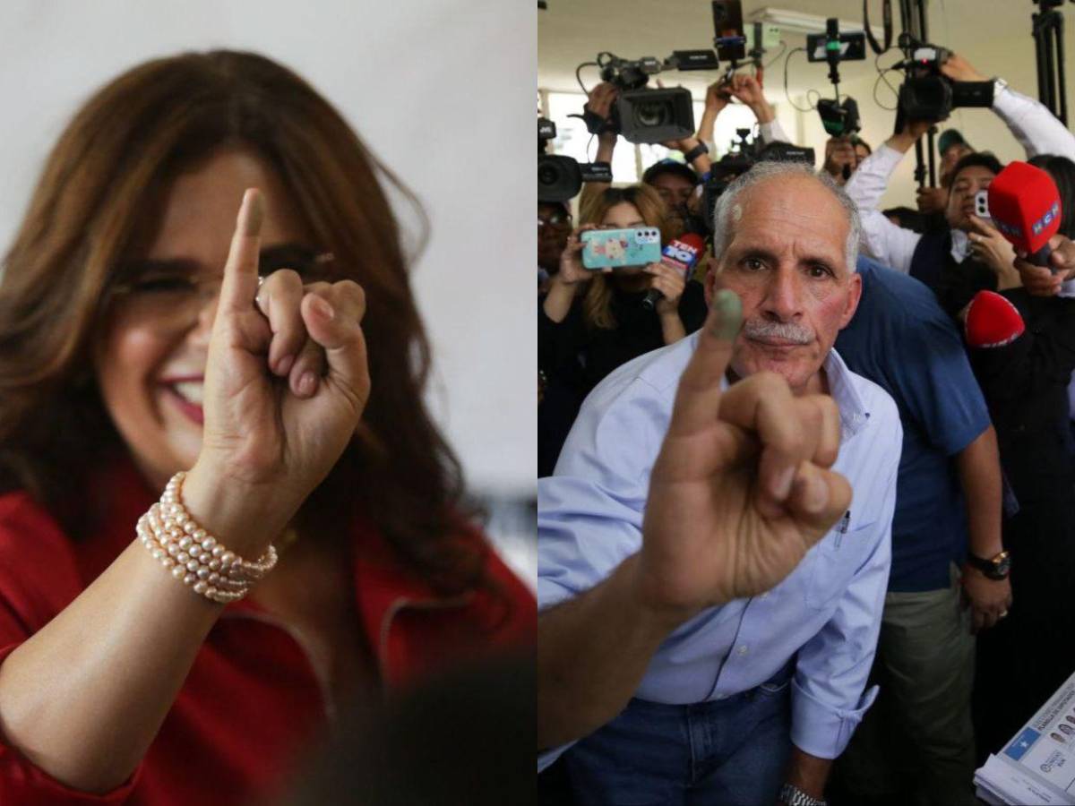Precandidatos presidenciales ejercieron su voto en las primarias en Honduras