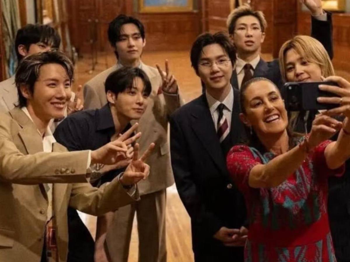 BTS anuncia video inédito de su recorrido por el Palacio Nacional de México