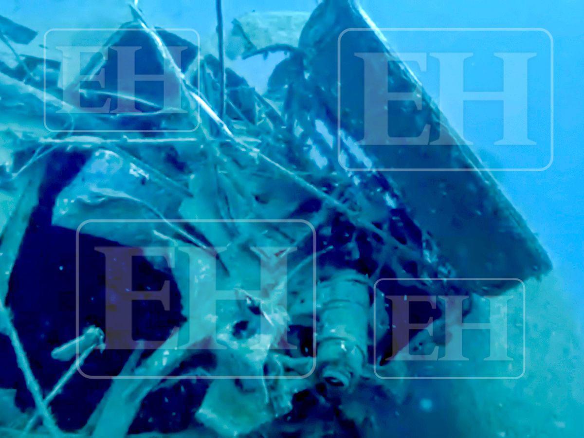 A un año de la tragedia aérea en Roatán: así luce desde el fondo del mar el avión