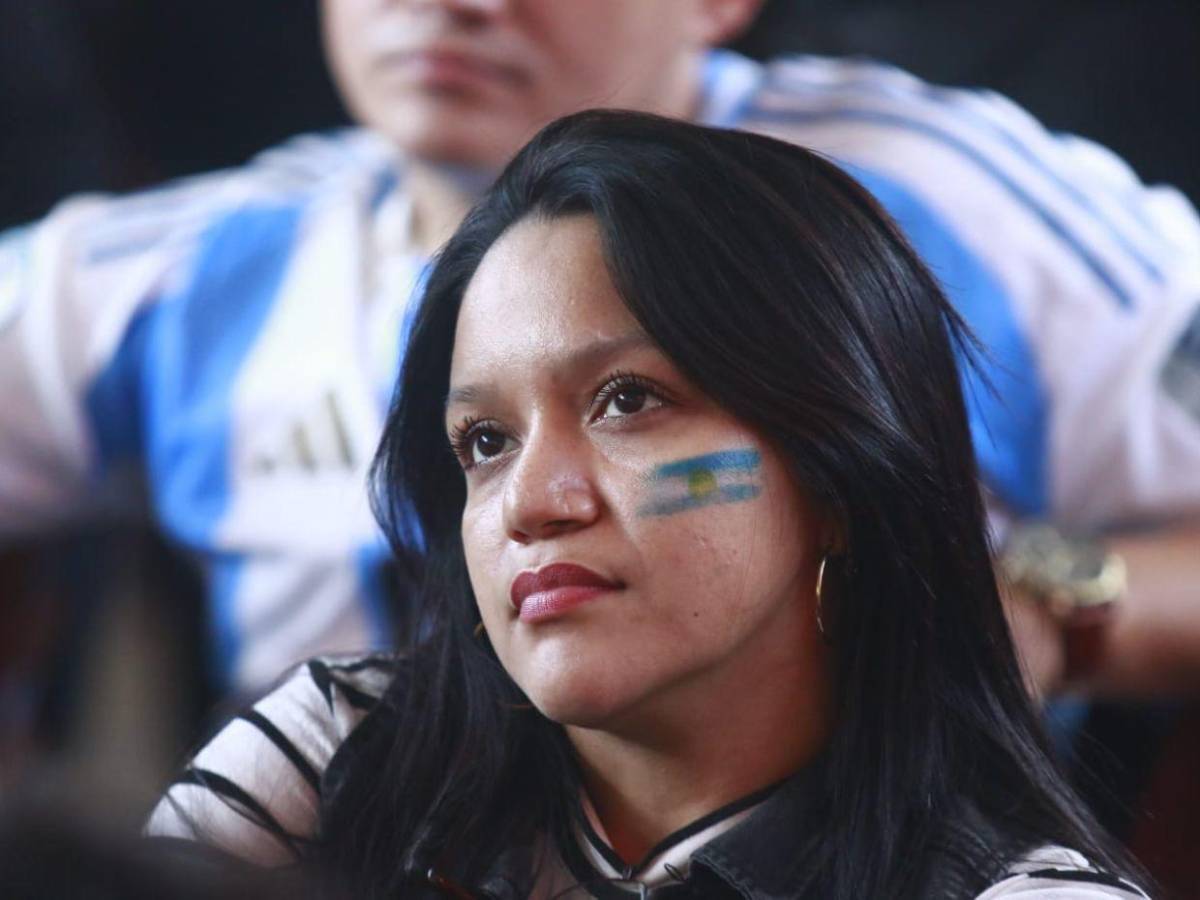Tensión total: hondureños vivieron con intensidad la final del Mundial entre España y Argentina